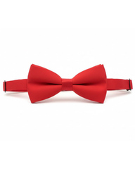 Red bow tie for men