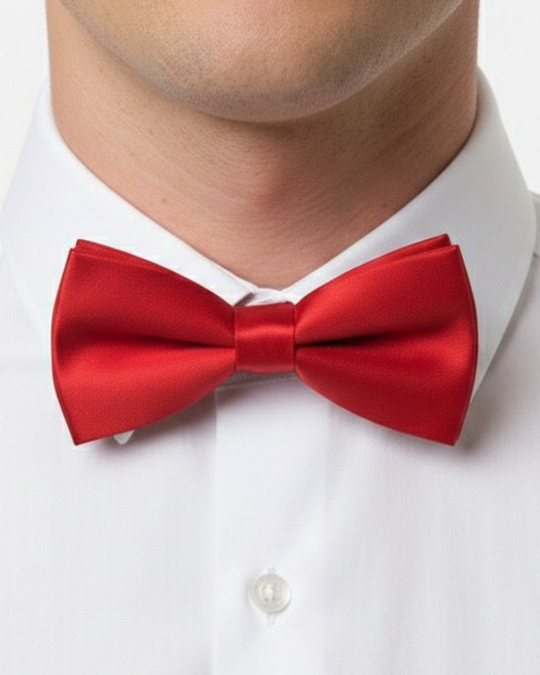 Men's Red bow tie 