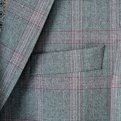 Green Plaid Burgundy Three Piece Suit, A timeless a green plaid burgundy design suit that can be styled up for special events or styled down for the office. The matching quality a green plaid burgundy design waistcoat and trousers are paired with a green plaid burgundy matched design jacket. You’ll love the patterned lining panels on this suit, especially the one in the jacket’s breast pocket which doubles up as a pocket square.Master Fit 3 Piece SUIT